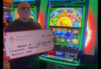 $17,908 Winner